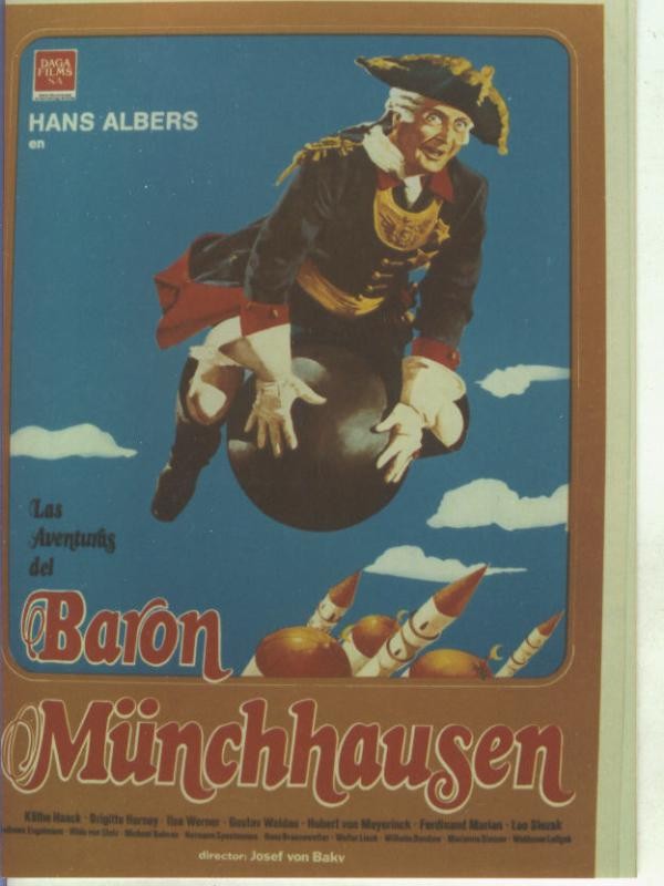 Foto cine 181: Las aventuras del Baron Munchhausen (Hans Albers)