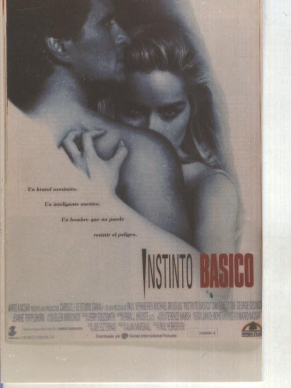 Foto cine 186: Instinto basico (Michael Douglas-Sharon Stone)