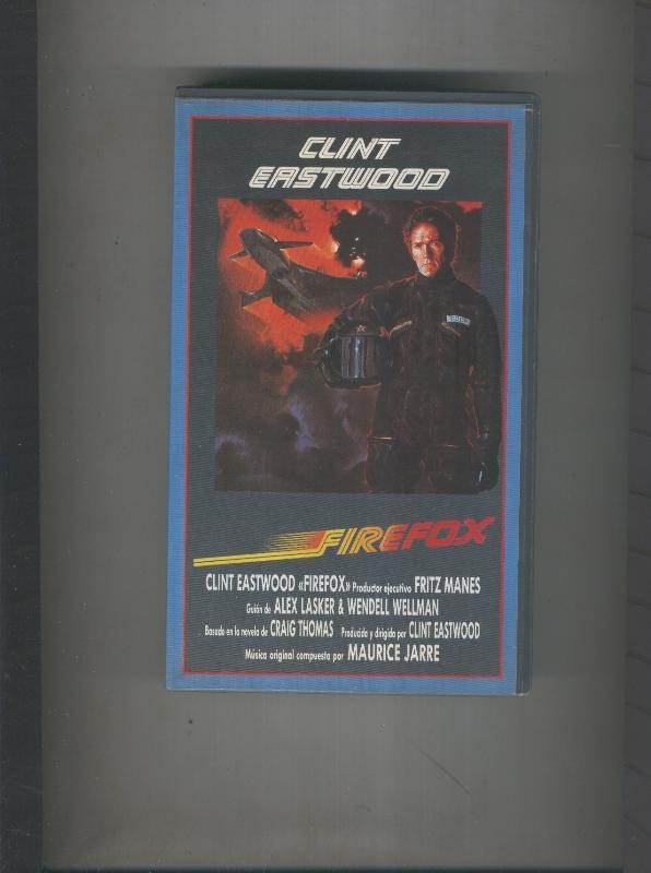 Video VHS: Firefox (Clint Eastwood) y Secuencias (Rock Hudson)