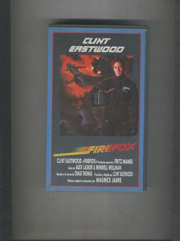 Video VHS: Firefox (Clint Eastwood) y Secuencias (Rock Hudson)