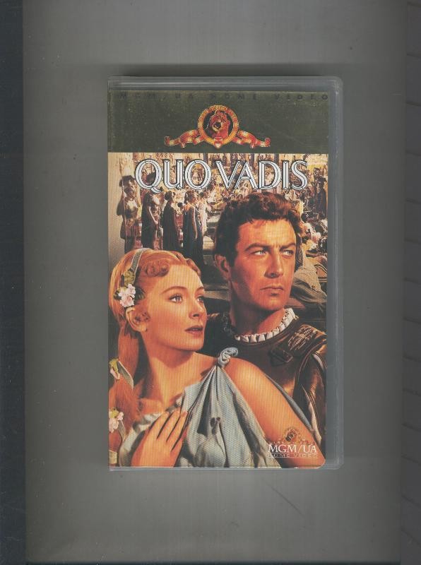 Video VHS: Quo Vadis (Robert Taylor)