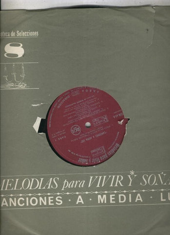 Disco LP: Melodias para vivir y soñar volumen 08: Canciones a media luz