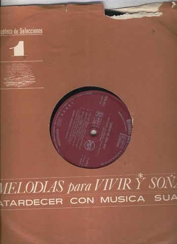 Disco LP. Melodias para vivir y soñar volumen 01: Atardecer con musica suave