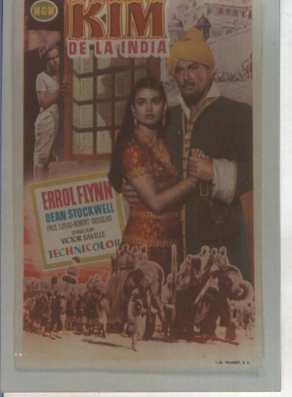 Foto cine 193: Kim de la india (Errol Flynn)