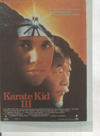 Foto cine 194: Karate Kid III (Ralph Macchio-Pat Morita)