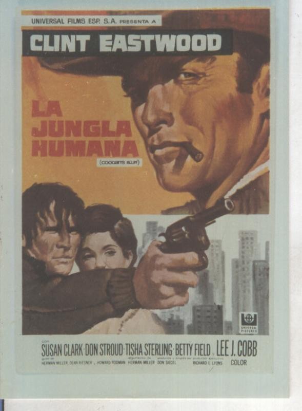 Foto cine 202: La jungla humana (Clint Eastwood)