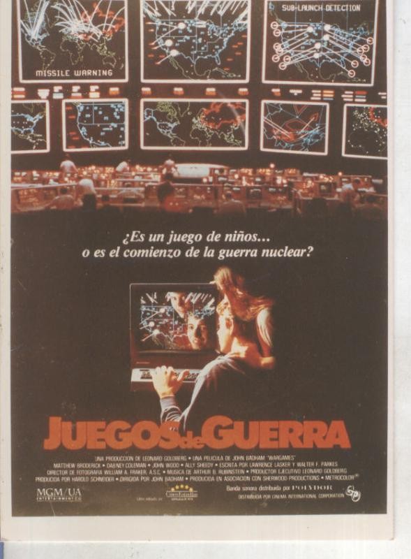 Foto cine 207: Juegos de guerra (John Wood)