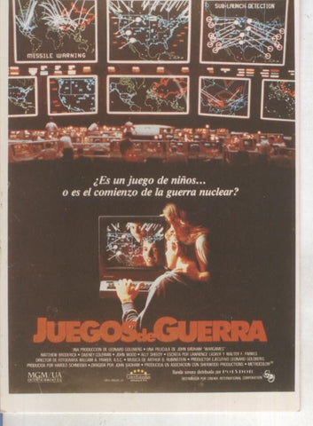 Foto cine 207: Juegos de guerra (John Wood)