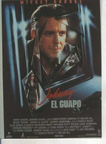 Foto cine 213: Johnny el guapo (Mickey Rourke)
