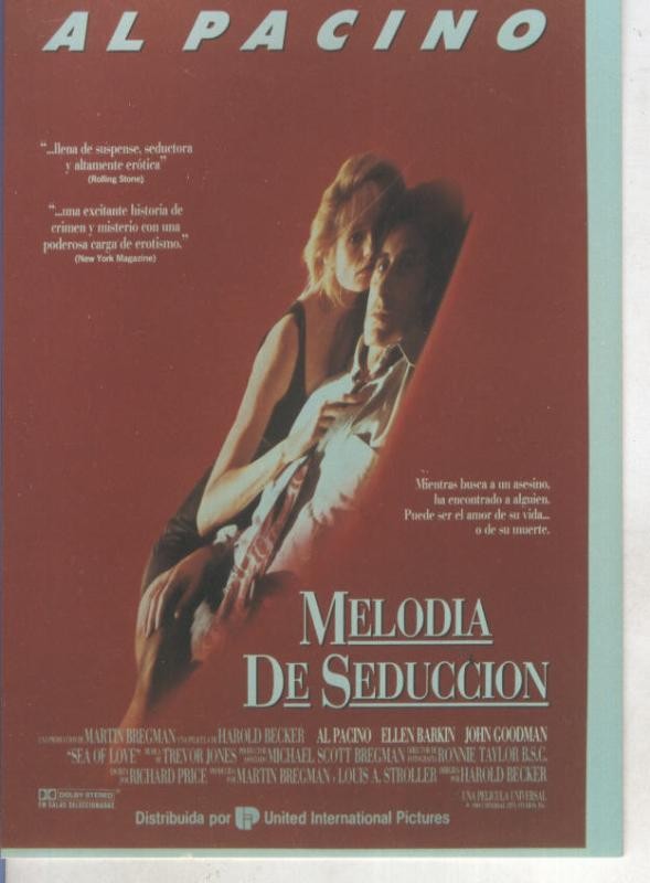 Foto cine 233: Melodia de seduccion (Al Pacino)