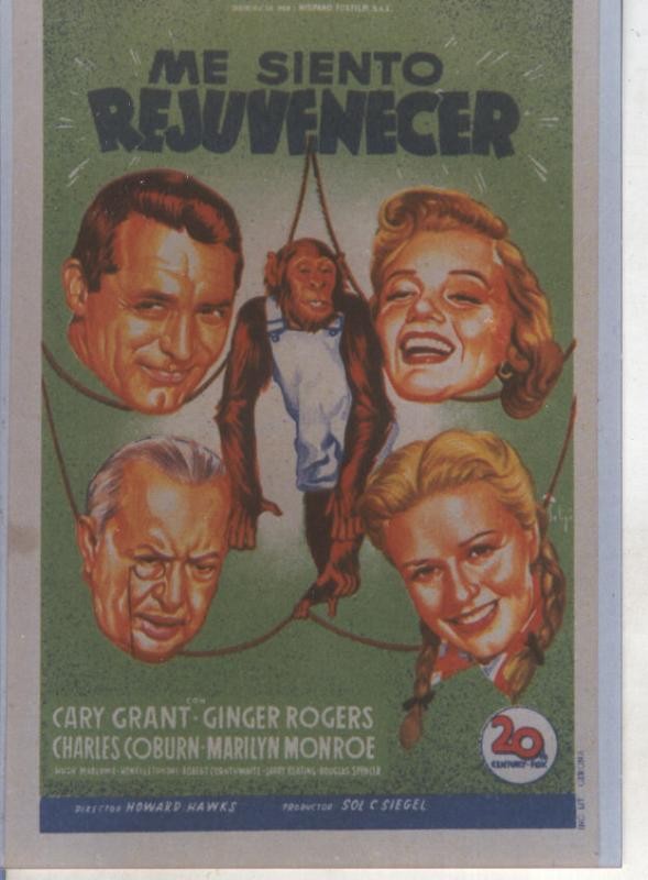 Foto cine 236: Me siento rejuvenecer (Gary Grant-Ginger Rogers)