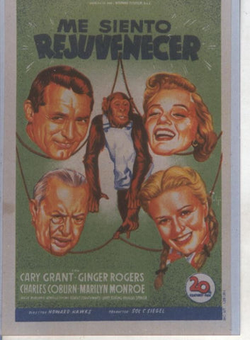 Foto cine 236: Me siento rejuvenecer (Gary Grant-Ginger Rogers)