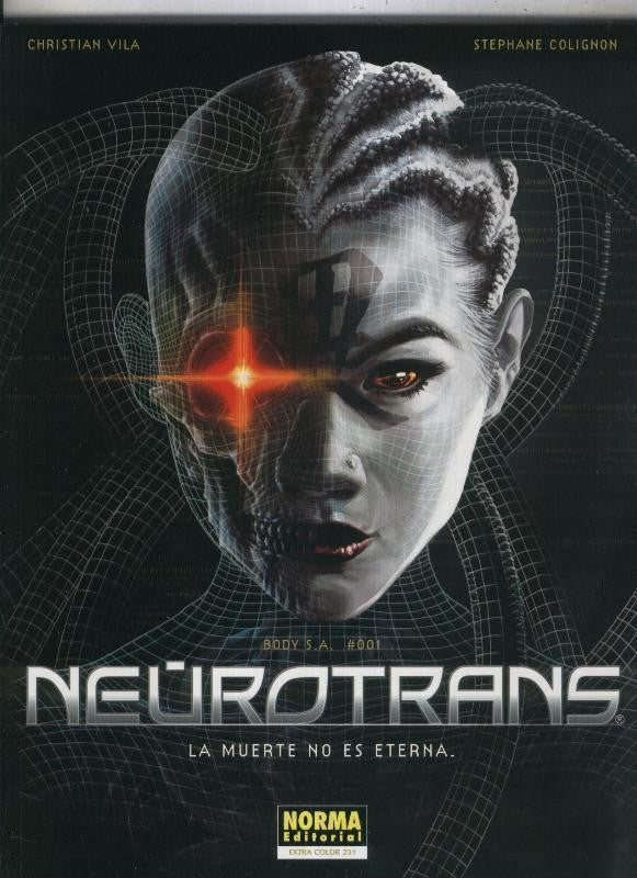 Cimoc Extra Color numero 231: Neurotrans: la muerte no es eterna