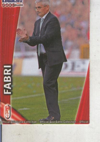 Cromo Liga 2012: Fabri del Granada