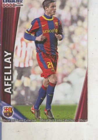 Cromo Liga 2012: Afellay de Barça