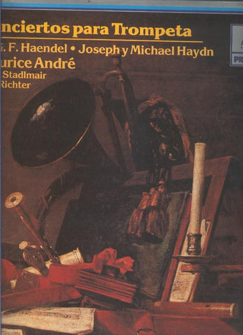 Disco LP: Concierto para trompeta-orquesta Bach de Munich