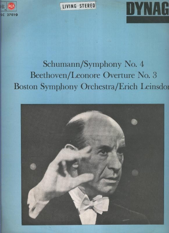 Disco LP: Orquesta Sinfonica de Boston , eric Leinsdorf,director