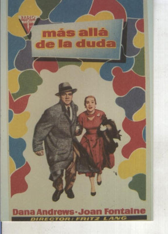 Foto cine 241: Mas alla de la duda (Dana Andrews-Joan Fontaine(