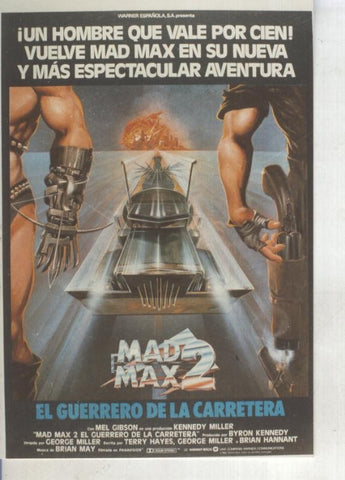 Foto cine 248: Mad Max el guerrero de la carretera (Mel Gibson)