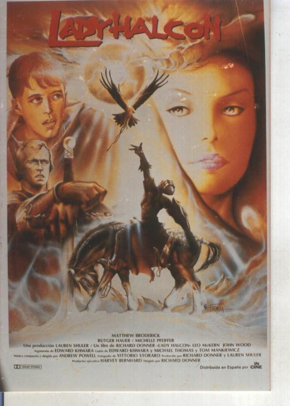 Foto cine 277: Lady Halcon (Matthew Broderick-Michelle Pfeifer)