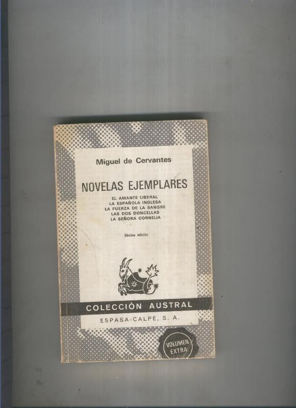 Australl 0567: Novelas ejemplares: El amante liberal,