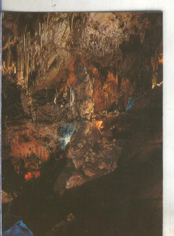 Postal 004962 : Sala de cataclismo de la cueva de Nerja en Malaga