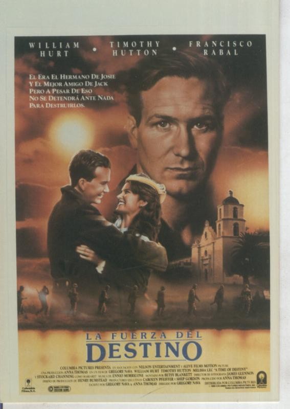 Foto cine 295: La fuerza del destino (William Hurt-Timothy Hutton)