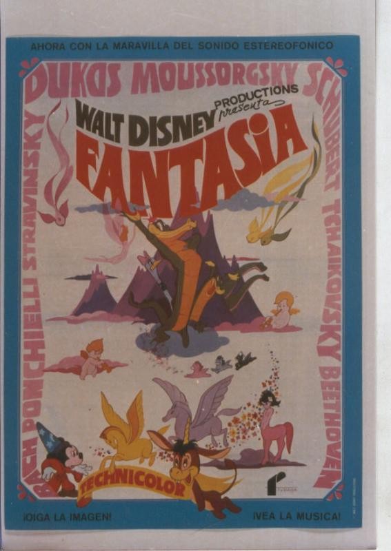 Foto cine 310: Fantasia de Walt Disney