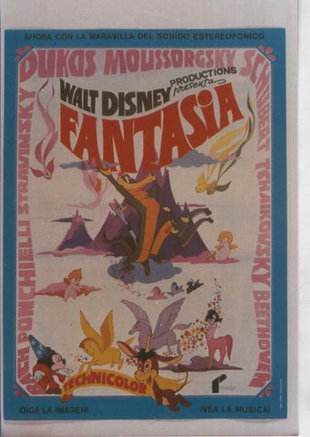 Foto cine 310: Fantasia de Walt Disney