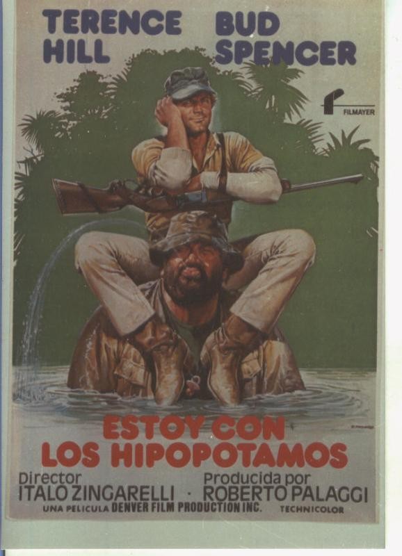 Foto cine 323: Estoy con los hipopotamos (Terence Hill-Bud Spencer)