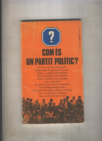 Com es un partit politic ?