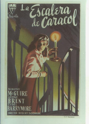 Foto cine 336: La escalera de caracol (Dorothy Mcguire-George Brent)