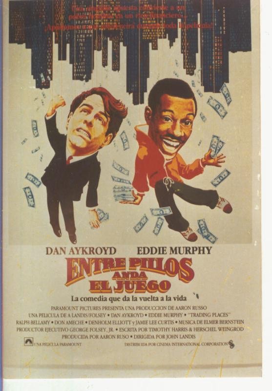 Foto cine 338: Entre pillos anda el juego (Dan Aykroyd-Eddie Murphy)