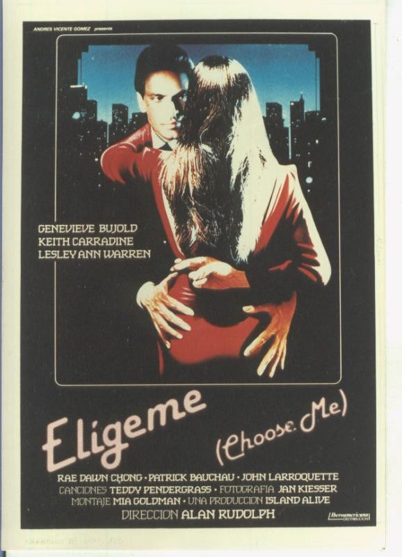 Foto cine 348: Eligeme (Genevieve Bujod-Keith Carradine)