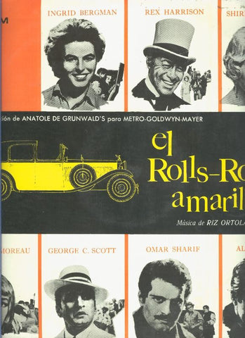 Disco LP: El Rolls-royce amarillo