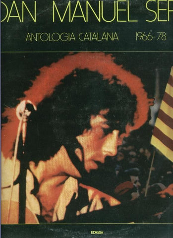 Disco LP: Joan Manuel Serrat: Antologia catalana 1966-78