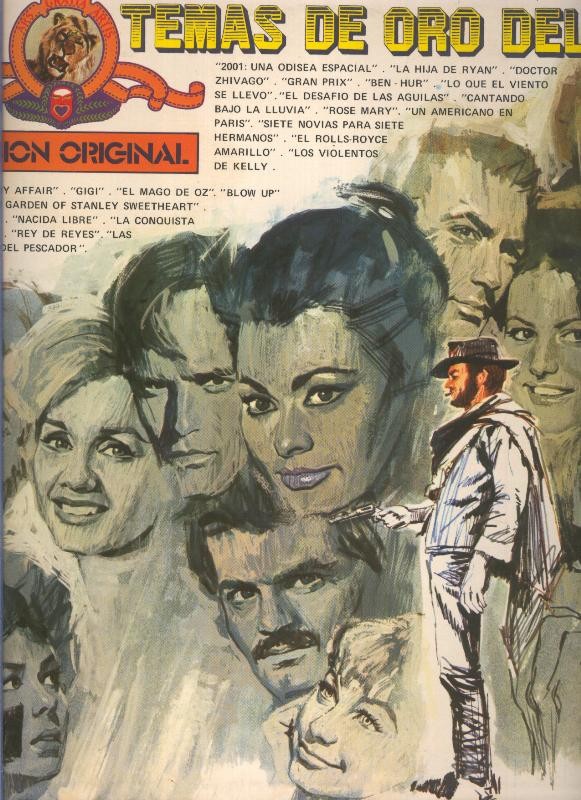 Disco LP: Temas de oro del cine