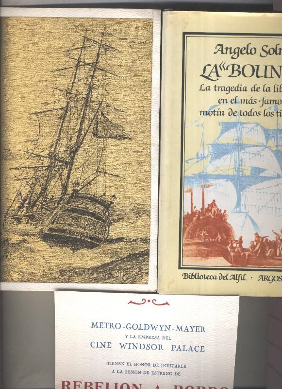 Biblioteca del Aflil: La Bounty + lamina grabada en oro
