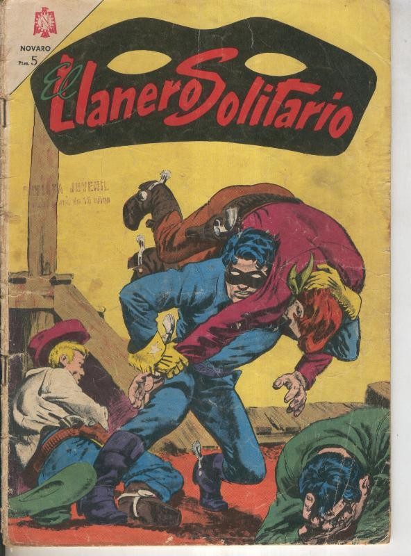 El Llanero Solitario numero 150 (aviejado)