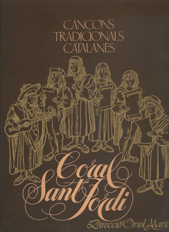 Disco LP: Coral Sant Jordi: Cancons tradicionals catalanes