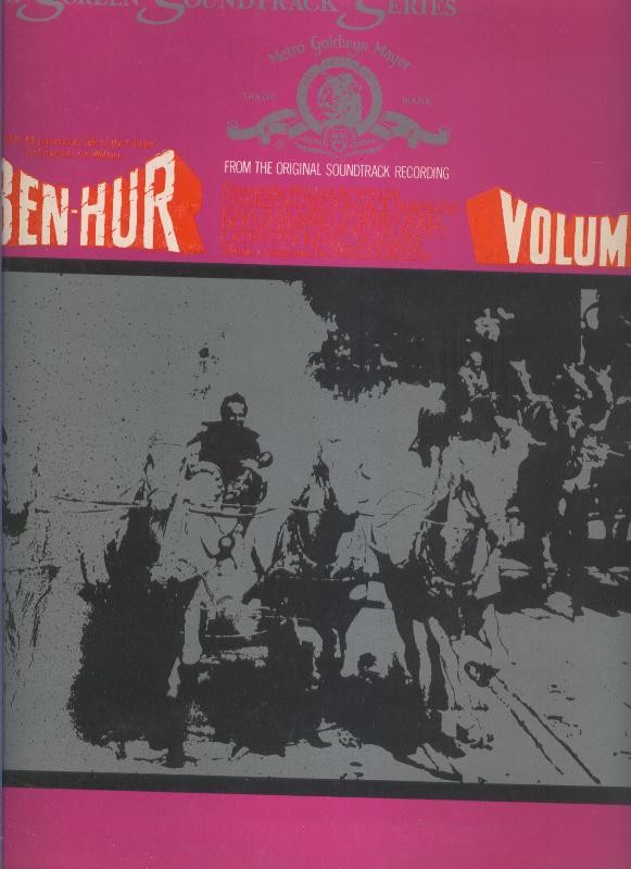 Disco LP: Ben Hur volume 1,  original pelicula