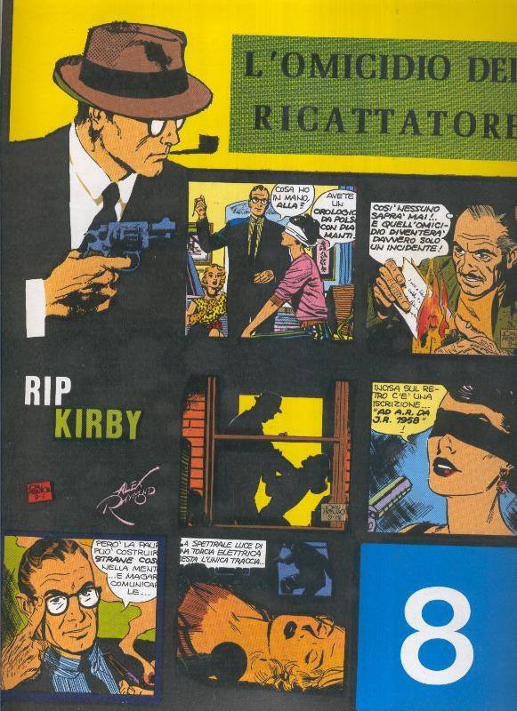 Rip Kirby de John Prentice numero 08: L,omicidio del Ricattatore