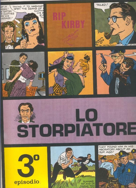 Rip Kirby de Alex Raymond numero 03: Lo storpiatore