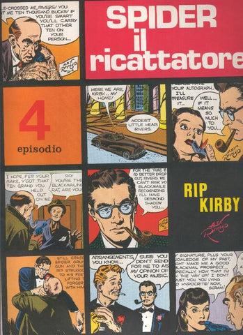 Rip Kirby de Alex Raymond numero 04: Spider il ricattatore