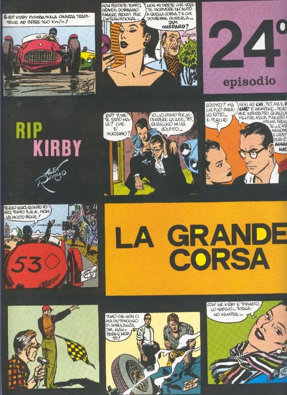Rip Kirby de Alex Raymond numero 24: La grande corsa