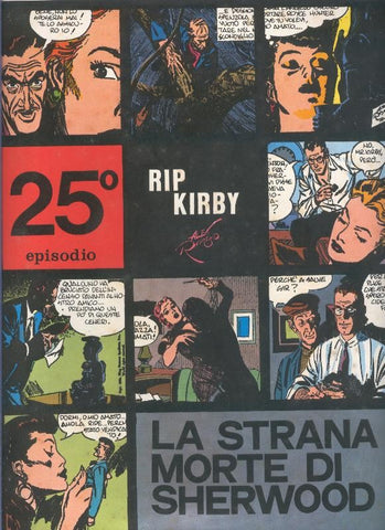 Rip Kirby de Alex Raymond numero 25: La strana morte di sherwodd