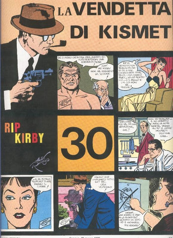 Rip Kirby de Alex Raymond numero 30: La vendetta di Kismet
