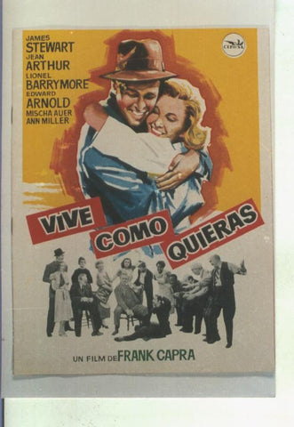 Foto cine 376: Vive como quieras (James Stewart-Jean Arthur)