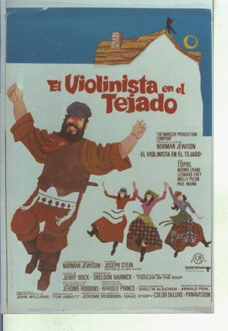 Foto cine 380: El violinista en el tejado (Topol)