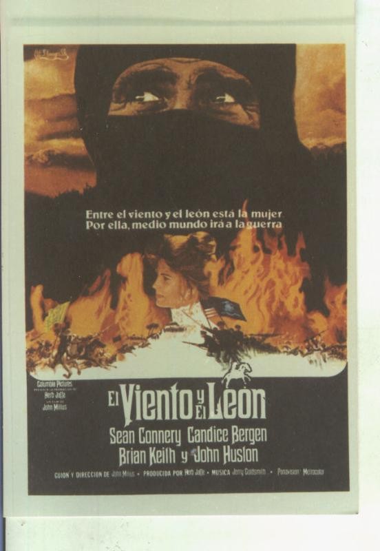 Foto cine 382: El viento y el leon (Sean Connery)